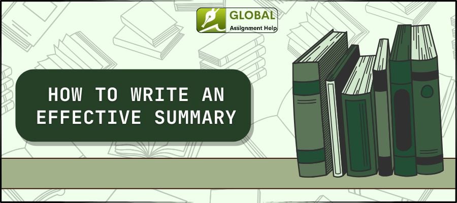 How to write an effective summary