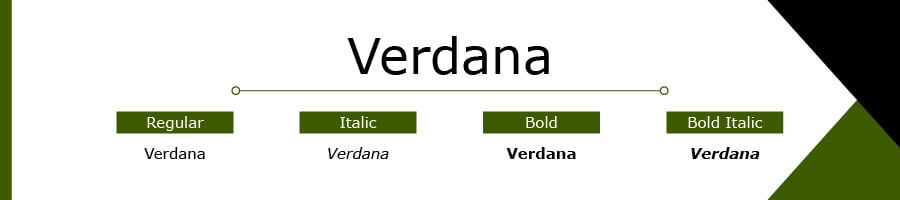 Verdana