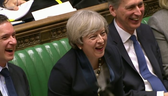 british sense of humor in parliament