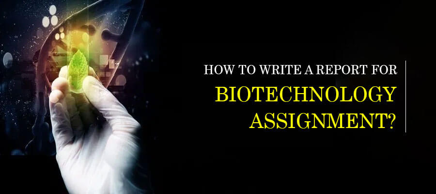 Guide to Write Biotechnology Assignment Report