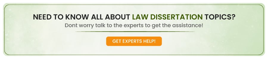 law dissertation topics