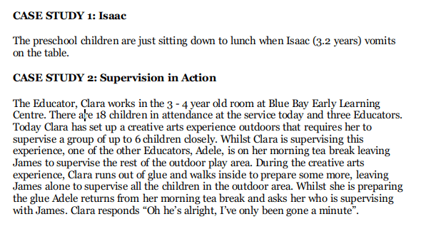 Case Study 1 and 2 Case Study 1 and 2