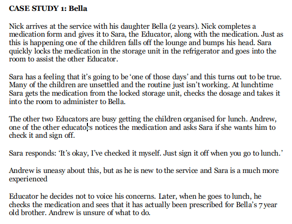 Case Study Bella Case Study Bella
