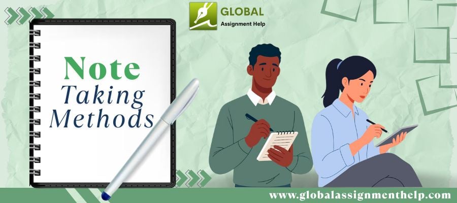Note Taking Methods, By Global Assignment Help